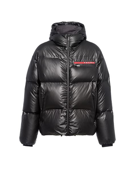 prada raincoat men's|prada puffer jacket men's.